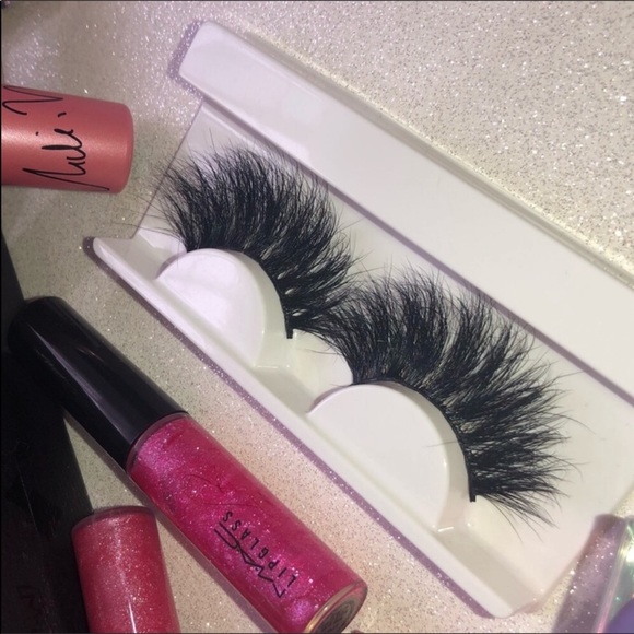 New Siberian Mink Wispy Luxurious Lashes 25mm - Picture 4 of 5